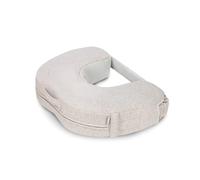 Inglesina Elysia Coussin d’Allaitement Ergonomique avec Ceinture Lombaire, Double Densité, Tissu Respirant en Bambou et Maille 3D, Soutien pour Maman et Bébé, 0-3+ Mois, Quiet Beige