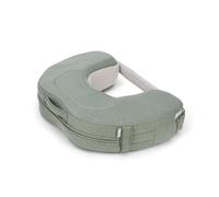 Inglesina Elysia Coussin d’Allaitement Ergonomique avec Ceinture Lombaire, Double Densité, Tissu Respirant en Bambou et Maille 3D, Soutien pour Maman et Bébé, 0-3+ Mois, Balance Green