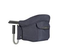 Inglesina Fast, Siège de Table Pliable, Bleu (Ocean Navy), Facile à Transporter, Lavable, Installation Sécurisée, Jusqu'à 15 kg, 35 x 27 x 42 cm