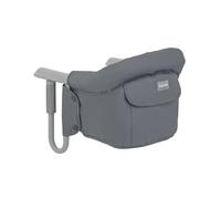 Inglesina Fast, Siège de Table Pliable, Gris (Grey), Facile à Transporter, Lavable, Installation Sécurisée, Jusqu'à 15 kg, 35 x 27 x 42 cm