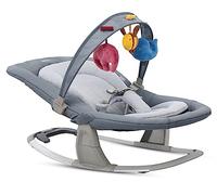 Inglesina Lounge Transat Musical, Sugar, De la Naissance jusqu'à 9 Kg, Balancement Relaxant, Inclinable, Ceinture de Sécurité, 22 x 47 x 85 cm; 2 kg