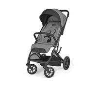 Inglesina Maior Poussette Compacte et Légère 7,9 kg, Grandes Roues avec Suspensions, Assise Large All Season, Pliage à Une Main, Capote UPF 50+, jusqu’à 22 kg, Canyon Grey
