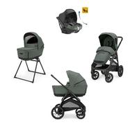 INGLESINA - Poussette Trio System Quattro Aptica Xt Darwin Recline Taiga Green Inglesina