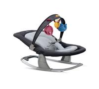 Inglesina Lounge Transat Musical, Pepper, De la Naissance jusqu'à 9 Kg, Balancement Relaxant, Inclinable, Ceinture de Sécurité, 22 x 47 x 85 cm; 2 kg