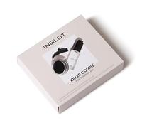 Inglot Coffret Maquillage pour les Yeux | Kit avec Fixateur de Maquillage Duraline 9 ml et AMC Gel Eyeliner Noir 5.5 g | Tenue Longue Durée Makeup | Eye Makeup Killer Couple