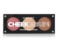 Inglot Face Palette enlumineur, poudre bronzante et blush teinte Cheek Me Up! 7 g
