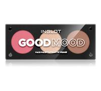 Inglot Face Palette enlumineur, poudre bronzante et blush teinte Good Mood 7.2 g
