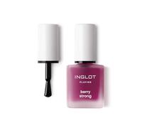 INGLOT PLAYINN Berry Strong Nail Conditioner - Soin des ongles | Renforce, hydrate et régénère | Formule naturelle | 15 ml