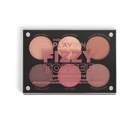 Inglot Playinn Palette de Fards à Paupières Fizzy Toffee | Ombres Mates et Brillantes | Bruns et Beiges Classiques avec Rose Irisée | Couleurs universelles | Eyeshadow Palette | 8 g