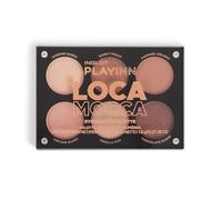 Inglot Playinn Palette de Fards à Paupières Loca Mocca | Ombres Mates et Brillantes | Mélange de Tons Classiques de Brun et de Beige | Couleurs universelles | Eyeshadow Palette | 8 g