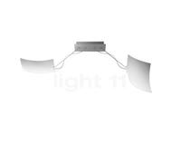 Ingo Maurer 2 x 18 x 18 Decken-/Wandleuchte, blanc