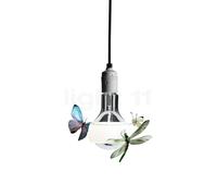 INGO MAURER lampe à suspension JOHNNY B. BUTTERFLY (H 170 cm - Verre)