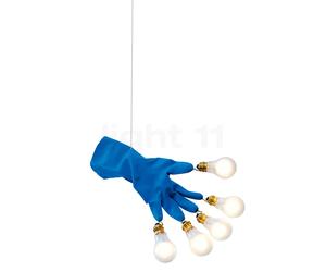 Ingo Maurer Luzy Take Five Suspension LED bleu Ce luminaire comporte des modules à LED prémontés de classes énergétiques A A