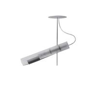 INGO MAURER plafonnier ZUUK (Argent - aluminium et verre)