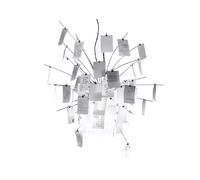 Zettel'z 6 Suspension 400 cm Câble Argent