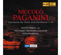 Ingolf Turban - Paganini : Concertos pour Violon et Orchestre 1 À 6