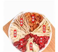 Ingrédients Pour Une Infusion Traditionnelle Chinoise Mélange D'herbes Pour Soupe Au Poulet Angélique Codonopsis Baies De Goji Herbes La Main Un Délice Réconfortant Et Nourrissant (10 Sets)