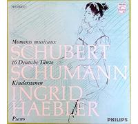 Ingrid Haebler - Schubert: Moments Musicaux - 16 Deutsche Tänze / Schumann: Kinderszenen - Schubert* / Schumann* - Ingrid Haebler - Schubert: Moments Musicaux - 16 Deutsche Tänze / Schumann: Kinderszenen in Buchcuver