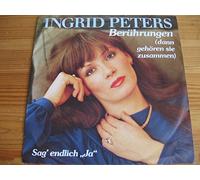 Ingrid Peters - Berührungen (1982) / Vinyl single [Vinyl-Single 7'']