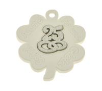 Ingrosso e Risparmio Bonbonnière anniversaire 25 ans 12 pièces craie trèfle à quatre feuilles avec numéro 25 en argent et mots d'amour marque-places confiées mariage arrivée mariés bricolage