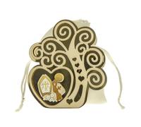 Ingrosso e Risparmio Bonbonnière confirmation 6 pièces boîte à dragées arbre de vie garçon porte-dragées marque-place symbole sacré fille évènement