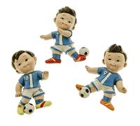 Ingrosso e Risparmio Bonbonnière de communion 12 pièces aimant de footballeur marque-place sac à dragées décoration garçon aimant confié décoration thème football