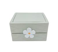 Ingrosso e Risparmio Bonbonnière de naissance, 6 pièces, boîte à dragées florale, marguerite, petite fille, porte-dragées baptême, marque-places en résine, boîtes cadeaux personnalisables