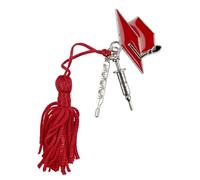 Ingrosso e Risparmio Bonbonnière graduation pharmacie 12 pièces pendentif avec touche zamak de couleur rouge avec médaille seringue et thermomètre graduation mâle femelle avec pompon rouge