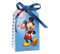 Ingrosso e Risparmio Lot de 10 boîtes à dragées en carton avec Mickey pour enfant, nœud inclus, naissance, baptême, bricolage, marque-places