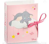 Ingrosso e Risparmio Lot de 10 boîtes à dragées en carton rose avec Dumbo, signées Disney, idées économiques pour naissance, baptême, fille (avec dragées roses)