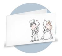 Ingrosso e Risparmio Lot de 40 cartes de mariage personnalisées pour dragées, marque-place, pour mariage, mariage, anniversaire, 25, 50