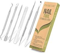 Ingrown Toenail File and Lifters, Professional Surgical Stainless Steel Ingrown Toenail Removal Tool Kit, Manucure Treatment Pédicure Under Nail Cleaner Correction Polish Pain