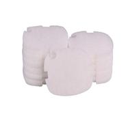 INGVIEE 12 Pièces Compatible Ouate Synthétique pour Tetratec Tetra EX400 EX500 EX600 EX700 EX800 EX1000 FF