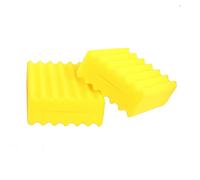 INGVIEE 2 Pièces Compatible Jaune Fin Éponge Filtrante pour Sunsun CBF-350 CBF-350B CBF-350C CBF-550 Filtre