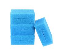 INGVIEE 4 Pièces Compatible Bleu Gros Éponge de Rechange pour Oase Biotec Screenmatic 18/36