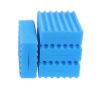 INGVIEE 6 Pièces Compatible Bleu Gros Éponge Filtrante pour Sunsun CBF-350 CBF-350B CBF-350C CBF-550 Filtre