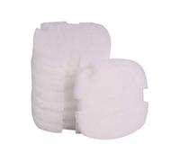 INGVIEE 8 Pièces Compatible Ouate Synthétique pour Tetratec Tetra EX400 EX500 EX600 EX700 EX800 EX1000 FF