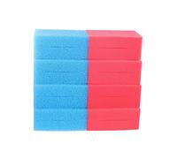 INGVIEE Compatible Éponge de Rechange pour Oase Biotec Screenmatic 18/36 (4X Rouge Fin, 4X Bleu Gros)