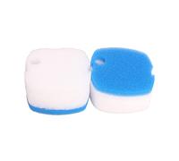 INGVIEE Compatible Mousse Filtrant Coussins de Ouate pour Sunsun HW 302/505A (6X Blanc, 2X Bleu)