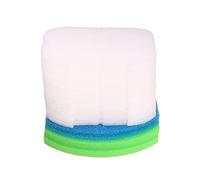 INGVIEE Compatible Mousse Filtrant pour Blagdon Inpond 5 in 1 3000 Filtre (2X Bleu Gros, 2X Vert Moyen, 12x Laine Polymère)