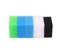 INGVIEE Compatible Mousse Filtrante pour Juwel Compact/Bioflow 3.0 / M (1x Bleu Fin, 1x Bleu Gros, 1x Vert Nitrax, 2X Mousse au Charbon Actif, 5X Ouate Filtrante)