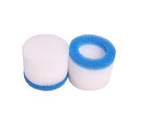INGVIEE Compatible Mousse Ouate Filtrante pour Eheim Ecco Pro 130 200 300 (8X Blanc, 2X Bleu)