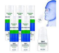 Inhalateur D'apnée du Sommeil, Spray D'amélioration du Sommeil, Respirez Facilement, Dormez Mieux, Améliorez La Respiration (5pcs)