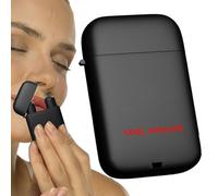 Inhalateur de nez, tube d'inhalation d'aromathérapie, vaporisateur à double buse de 9,1 cm, huiles naturelles, design compact et portable pour voyage, congestion des sinus, mal des transports, nausées