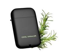 Inhalateur de nez, tube d'inhalation d'aromathérapie, vaporisateur à double buse de 9,1 cm, huiles naturelles, design compact et portable pour voyage, congestion des sinus, mal des transports, nausées