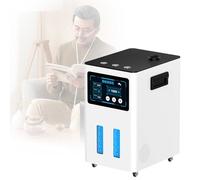 Inhalateur D'hydrogène À Trois Ports, Générateur H2 Pur À 99,99%, Électrolyseur Titane-Platine Et Technologie Spe, Système De Séparation Gaz-Liquide En Sept Étapes