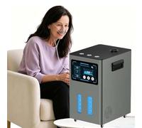 Inhalateur D'hydrogène Avec Générateur H2, Inhalation Simultanée À Trois Ports, Production D'hydrogène Pur À 99,99% Grâce À Un Ioniseur Spe/Pem, Haute Efficacité
