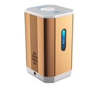 Inhalateur d'hydrogène portable, générateur de gaz marron à double port pour un meilleur sommeil, utilisation à la maison, en voiture, en voyage