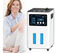 Inhalateur D'hydrogène, Technologie Spe/Pem, H2 Pur À 99,99% Jusqu'À 4 200 Ml/Min (4,2 L/Min), Remplissage/Vidange Automatiques, Pour Le Bien-Être À Domicile, Écran Tactile(White,4200ml/min)