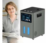 Inhalateur D'hydrogène, Technologie Spe/Pem, H2 Pur À 99,99% Jusqu'À 4 200 Ml/Min (4,2 L/Min), Remplissage/Vidange Automatiques, Pour Le Bien-Être À Domicile, Écran Tactile(Gunmetal,1800ml/min)